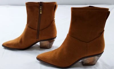 Botas de gamuza para mujer Franco Sarto Sammi EJ2 camel talla EE. UU.: 8,5 M UK: 6,5 EU: 39 Foto 1 de 4