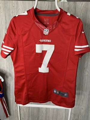 Футболка женская Nike San Francisco 49ers Colin Kaepernick No7 с нашивками размер S - Изображение 1 из 4