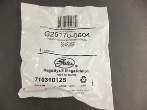 GATES G25170-0604, 6G-4FJXSP-0604 HYDRAULIC FITTING - Picture 1 of 2