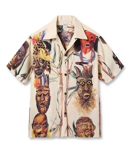 SUN SURF 2025 100% RAYON SS39481 HAWAII SHIRT "BATTLE MASK" NEU - Bild 1 von 11