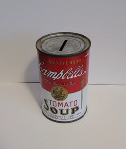 CAMPBELL'S TOMATENSUPPE Vintage MÜNZBANK Blechdose 125TH ANNIVERSARY 1994 - Bild 1 von 4