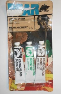 Vintage BEAR Camo Make-up Cream - Picture 1 of 3