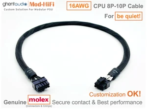 β‘οΈ16AWG CPU 8P Cable for be quiet! Straight Power 12 Series 850W...π70cm/27inch - Picture 1 of 7