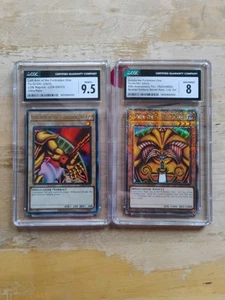 Yu-Gi-Oh! TCG Exodia and Left Arm Forbidden One TN23-EN002 LOB-EN123 CGC 8 + 9.5 - Bild 1 von 3