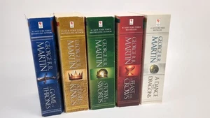 Game of Thrones Set 1-5 by George R.R. Martin - Picture 1 of 6