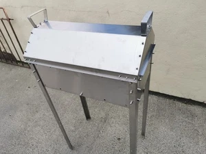 bbq grill mangal stainless steel charcoal heavy duty - Picture 1 of 12