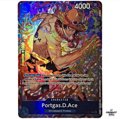 One Piece Portgas D Ace P-074 Premium Card Collection Best Selection vol.3 Promo - Bild 1 von 4
