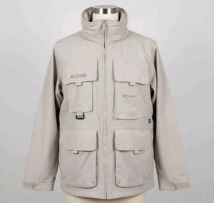 Vintage Columbia GRT Jacket Mens Medium Convertible Gorpcore Tactical Packable - Picture 1 of 24