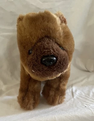 GANZ WEBKINZ BROWN CHOW CHOW PUPPY DOG HM415 STUFFED ANIMAL PLUSH (NO CODE) - Image 1 of 4