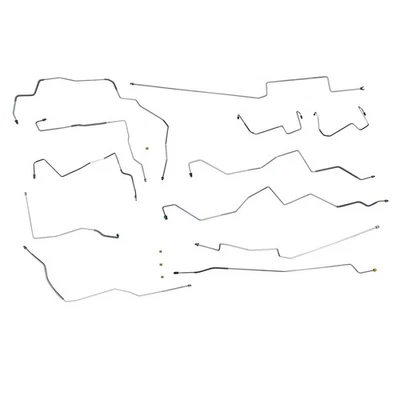 2002-06 Expedition Navigator Complete Preformed Brake Line Kit OE Steel - Image 1 of 4