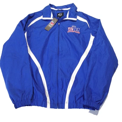 Chaqueta cortavientos New York Giants G-III Sports 2011 Champions para hombre M azul (DMG) Foto 1 de 4