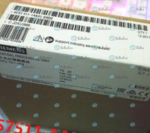 One new Siemens Simatic S7 1500 CPU 6ES7511-1AK01-0AB0 6ES7 511-1AK01-0AB0 - Picture 1 of 5