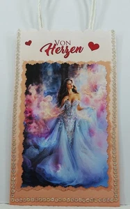 Hecho a mano, embalaje de regalo, bolsa, cumpleaños, dinero, cupón, joyería - Imagen 1 de 1