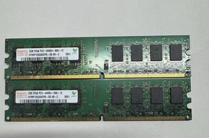 2x Hynix DDR2 RAM 2GB PC2-6400U (800MHz) – CL6 - Bild 1 von 1