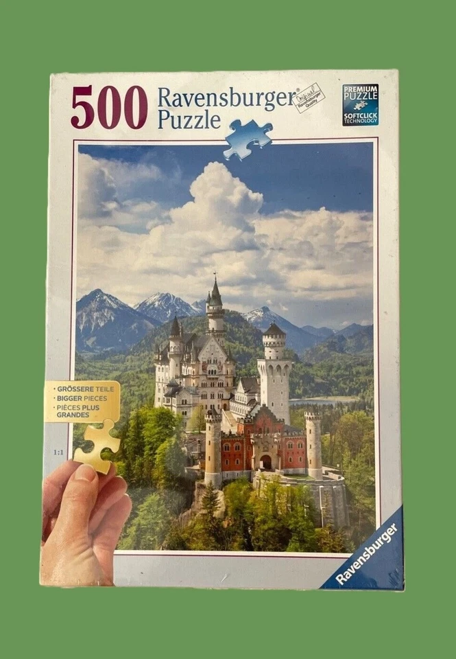 Ravensburger Neuschwanstein Castle 500 Piece Puzzle RAV-13681-0 - Image 1 of 1