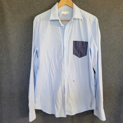 Мужская сорочка Diesel размер XL Slim Fit в полоску - Изображение 1 из 4