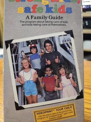 Strong Kids Safe Kids Vhs 1984 Paramount Pictures Henry Winkler Super Rare Find - Image 1 of 4
