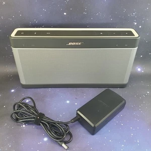 Bose SoundLink Bluetooth Speaker III Grey With Power Supply Tested 414255 VGC - Picture 1 of 18