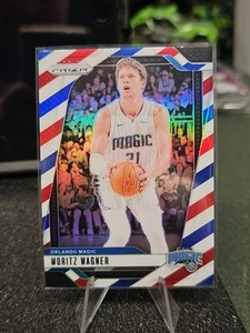 2024-25 Panini Prizm - Moritz Wagner #116 Red White & Blue Prizm - Picture 1 of 2