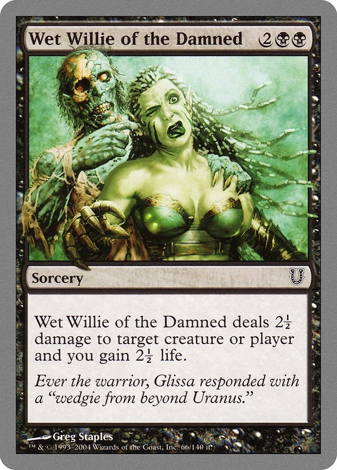 1x Wet Willie of the Damned - NM/LP - Unhinged - SPARROW MAGIC - Image 1 of 1