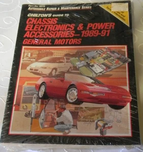 CHILTON'S GUIDE TO CHASSIS ELECTRONICS & POWER ACCESSORIES GM 1989-91 #8070 - Picture 1 of 6