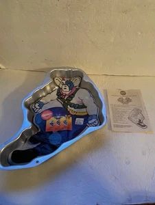 Tortiera Wilton Biker Mice from Mars 1994 2105-2711 con libretto istruzioni vintage - Foto 1 di 5