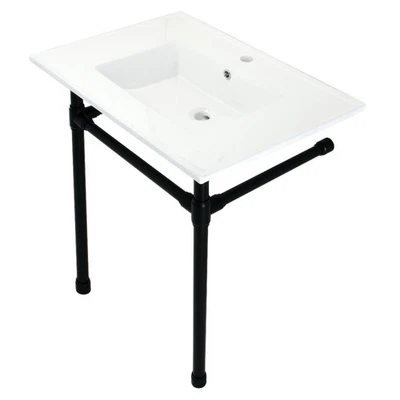 Kingston Brass KVPB312271-D-SET Dreyfuss 31"W Console Sink Set - Image 1 of 2