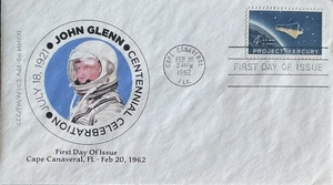 AFDCS 1193 God Speed John Glenn Project Mercury Add on Birthday Addon - Picture 1 of 1