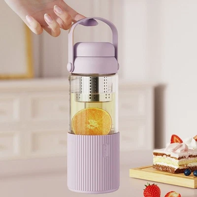 with Filter Water Bottle Glass Coffee Mug Tea and Water Separator Cup  Student - Image 1 of 4