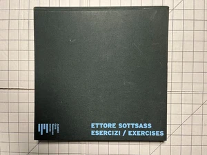 Esercizi Exercises by Ettore Sottsass Italian and English Edition Ships Fast - Bild 1 von 6