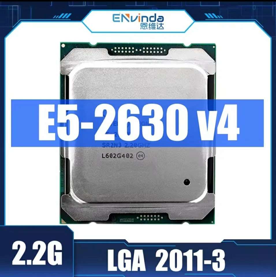 Intel Xeon SR2R7 E5-2630v4 2.2ghz Processor CPU - Image 1 of 1
