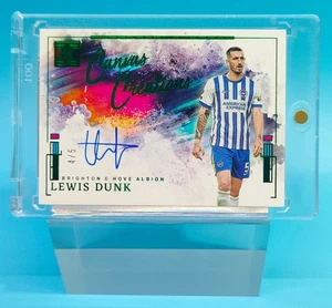 2024-25 Impeccable Brighton Lewis Dunk Canvas Auto 4/5 - Picture 1 of 2