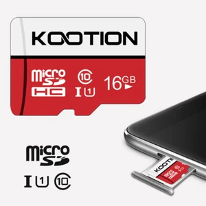 Tarjeta Micro SD de 16 GB Memoria Flash Tarjeta TF Clase 10 SDHC para Cámaras Teléfono - Imagen 1 de 9