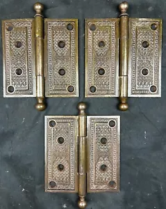 3 Reading (RHC) Elaine 5 X 5 Hinges D-12400 1891 - Picture 1 of 6