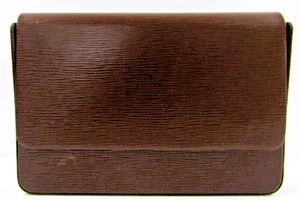 Levenger Bordeaux Burgundy Leather 25 Pen Collector Carrying Case - Picture 1 of 6