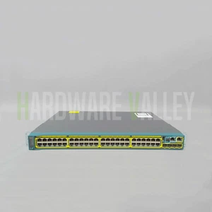 CISCO WS-C2960S-48LPS-L   Catalyst 2960S 48 GigE PoE 370W, 4 x SFP LAN Base - Picture 1 of 5