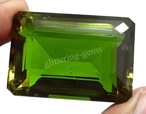 201.05  CT Emerald Cut Natural Color Changing Alexandrite IGL Loose Gemstone M25 - Picture 1 of 7