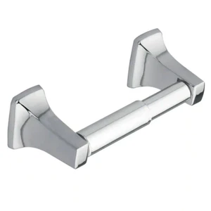Contemporary Chrome Toilet Paper Holder – Wall Mount Bathroom Style - Picture 1 of 5