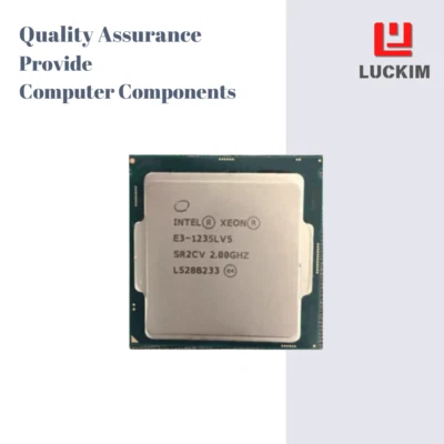 CPU Intel Xeon E3-1235LV5 - Socket LGA 1151 4 núcleos 8 hilos 1,5 GHz 8 MB caché L3 Foto 1 de 4