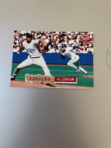1994 Topps Stadium Club #10 Roberto Alomar Toronto Blue Jays HOF
