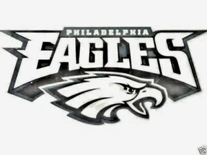 NFL Philadelphia EAGLES Static Cling Auto Logo Decal SUPER BOWL - Picture 1 of 1