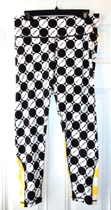 ADIDAS RICH MNISI LOVE UNITES POLKA DOT ATHLETIC LEGGINGS WOMENS PANTS SIZE XL - Picture 1 of 13