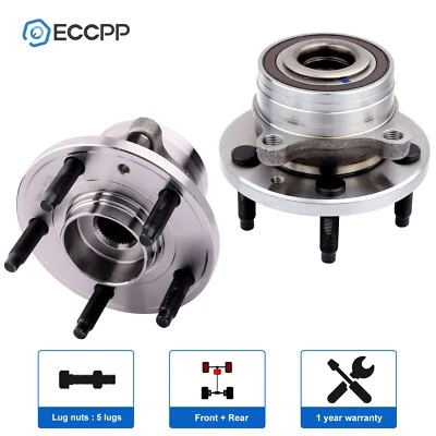 2Pcs Wheel Hub Bearings Assembly Front or Rear For Ford Explorer 2011 2012-2019 - Изображение 1 из 4