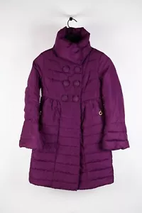 Authentic Moncler Johanna Women Down Purple Pre-Owned Puffer Jacket 0(XS) H3872 - Picture 1 of 13