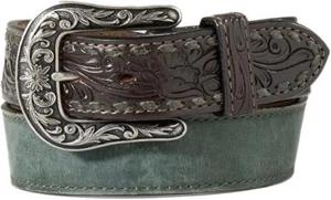 M&F Western Womans Angel Ranch Forest Green Western Fashion Belt - Extra Large - Picture 1 of 1