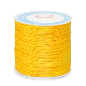 Waxed Thread String Cord Sewing Machine Stitching for Leather Craft 87Yard 0.6mm - Picture 1 of 36