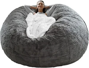 RAINBEAN Bean Bag Chair Cover - Picture 1 of 6