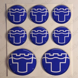 Pegatinas Tyne y Wear Pegatina Bandera Resina Vinilo Relieve Inglaterra UK - Picture 1 of 1