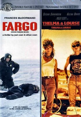 Fargo + Thelma & Louise - Sarandon , Geena , Keitel - New Double Feature DVD - Imagen 1 de 2