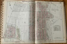 1939 PITTSBURGH PENNSYLVANIA SOPHIA EVERT PARK TO OLD LANE ATLAS MAP